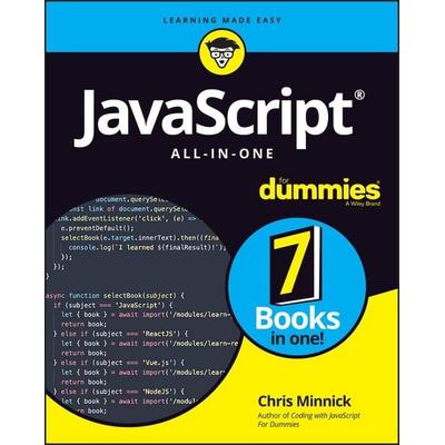JavaScript All-in-One For Dummies, Taschenbuch von Chris Minnick, John Wiley & Sons, 978-1-119-90683-4