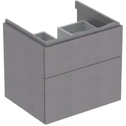 Geberit Xeno2 Waschtisch-Unterschrank 500506431 58x53x46,2cm, strukturiert/sculturagrau, mit 2 Schubladen
