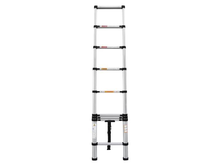 Échelle télescopique en aluminium, légère et polyvalente pour loft artistique, gain de place, facile à transporter, EN131, capacité de 150 kg