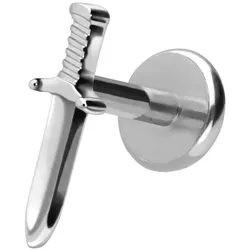 Titan Labret mit Push Fit SCHWERT