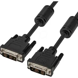 TTL DVI-SLSD5,0 - DVI Monitor Kabel DVI 18+1 Stecker, Single Link, 5,0 m