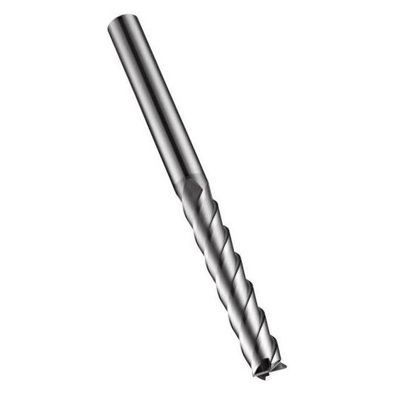 Dormer Schaftfräser S718 Nenn-Ø 5 mm Gesamtlänge 100 mm Schneiden HM AlCrN 40 ° Schneidenanzahl 4 (S7185.0)