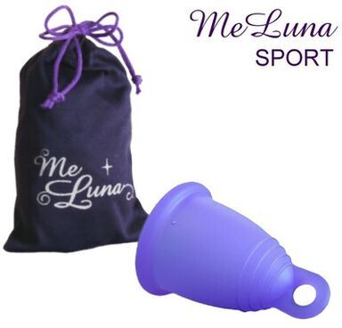 Me Luna Copo Menstrual Sport Anel Violeta XL 1 un