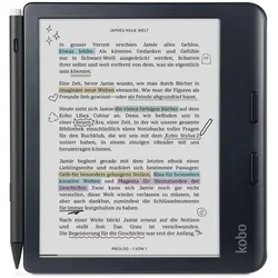 Kobo Libra Colour inkl. Stylus 2 (7", 32 GB), eReader, Schwarz