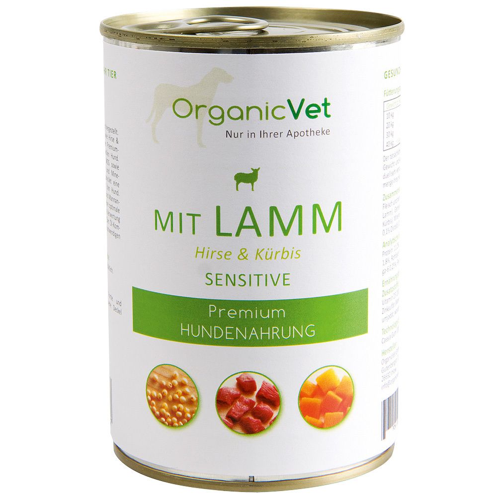 Dosennahrung Sensitive Lamm f.Hunde 400 g Futter