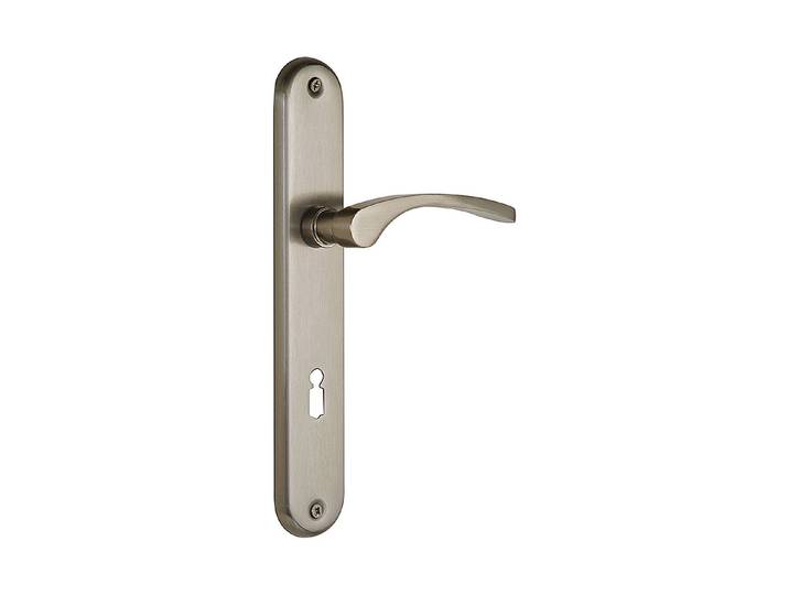 Lienbacher Drücker GT Violetta Messing Vernickelt 41 × 231 × 8 mm