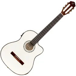 Ortega RCE145WH Family Series Pro Akustikgitarre