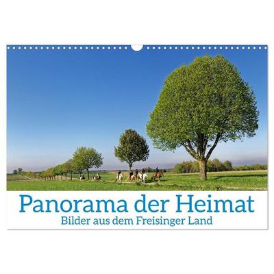 Panorama der Heimat Landkreis Freising (Wandkalender 2027 DIN A3 quer), CALVENDO Monatskalender