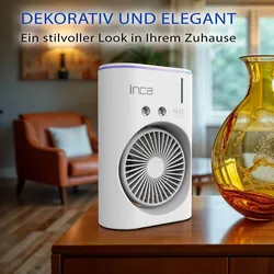 Inca IMF-10B Handzerstäuber/Ventilator Weiß