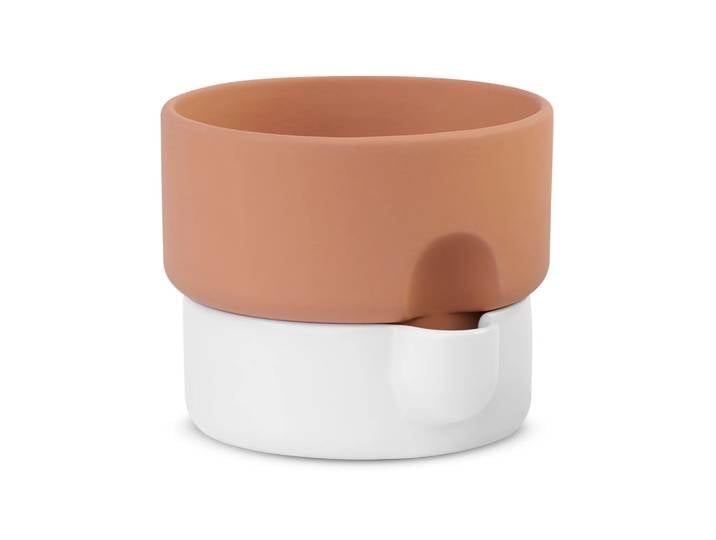 Northern Pot avec auto-arrosage Oasis moyen Ø20.5 cm Terre cuite-blanc