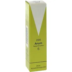 ARUM NASENTROPFEN S 220 10 g