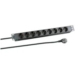 MicroConnect, Steckdosenleiste, Steckdosenleiste (Rack (8x, CEE 7/4, 3 m)
