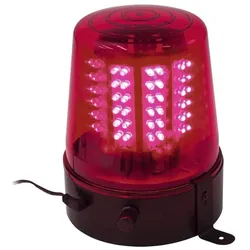 Eurolite LED Polizeilicht 108 LEDs rot Classic (4 W, LED), Scheinwerfer, Rot