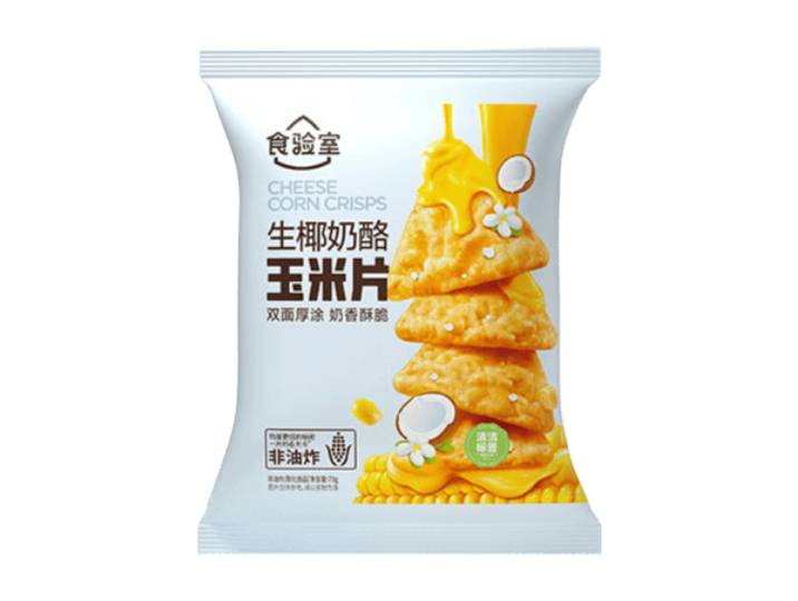 Shiyanshi Chips de Maïs Noix de Coco et Fromage 70 g