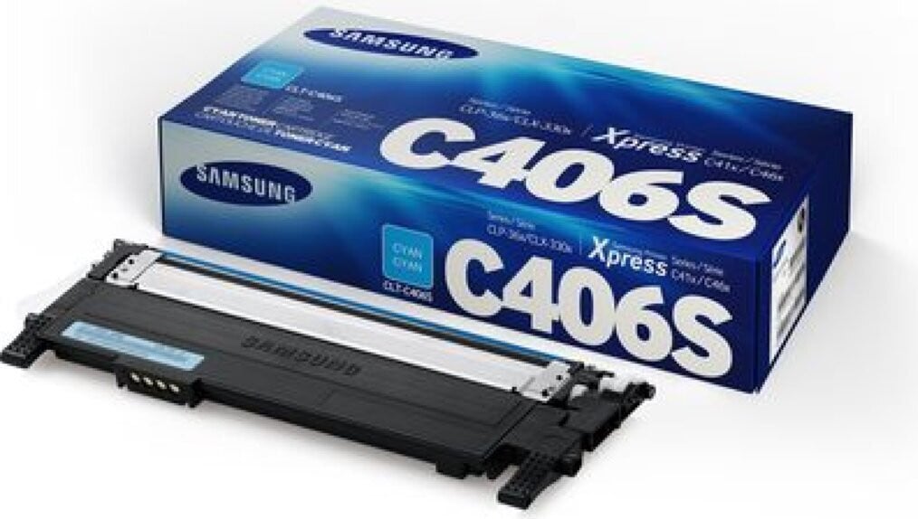 Samsung CLT-C406S tonercartridge, cyaan