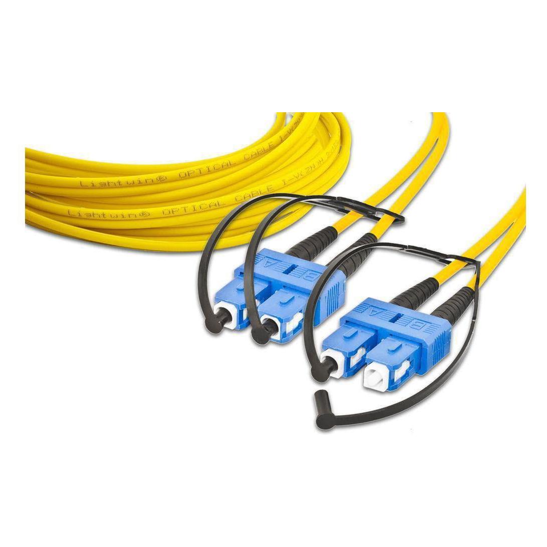 Lightwin LWL Duplex Patchkabel (1 m) (LDP-09 SC-SC 1.0)