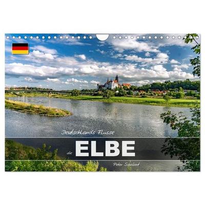 Deutschlands Flüsse - die Elbe (Wandkalender 2027 DIN A4 quer), CALVENDO Monatskalender