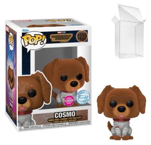 Funko Pop! Marvel Guardians of the Galaxy Vol. 3 Cosmo Special Edition #1207 met fluweelachtige afwerking