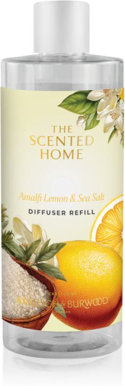 Ashleigh & Burwood London Amalfi Lemon & Sea Salt recharge pour diffuseur d'huiles essentielles 300 ml