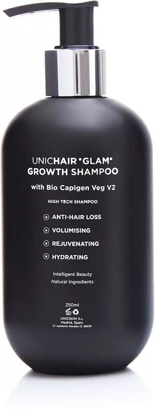 Unicskin - Unichair Glam Growth Shampoo, 250 ml