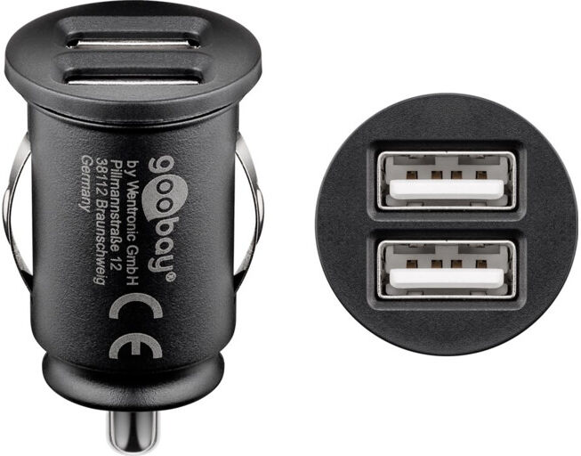goobay Chargeur voiture double USB 4,8A 71897 (71897)