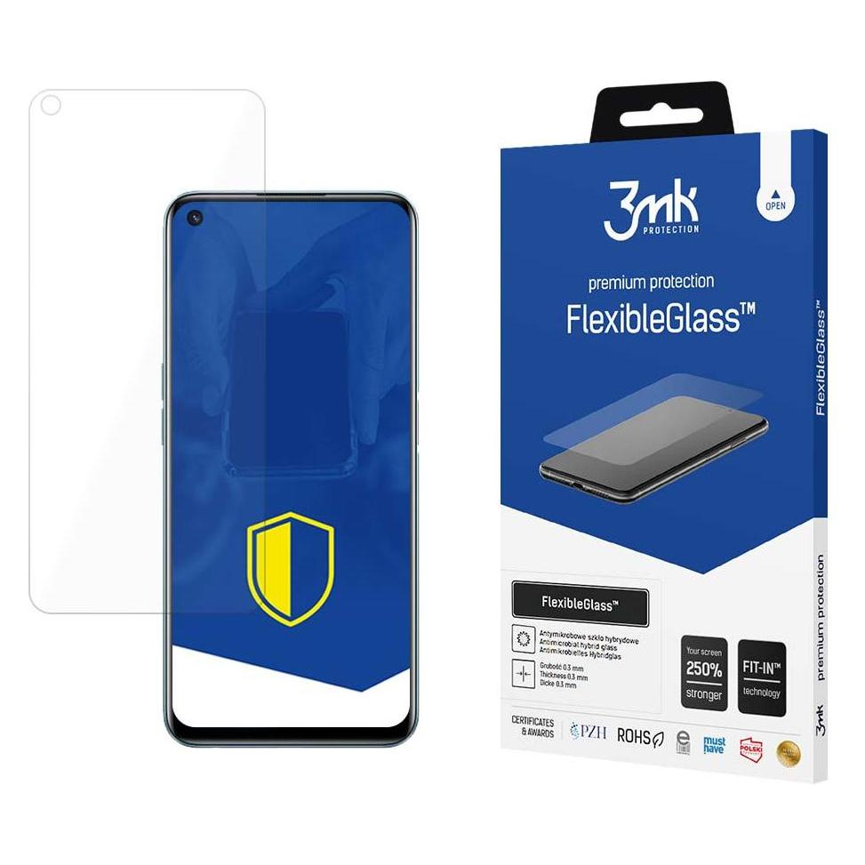 3MK FlexibleGlass Realme 9i Szkło Hybrydowe (1 Stk., Realme 9i) (3mk FlexibleGlass(2573))