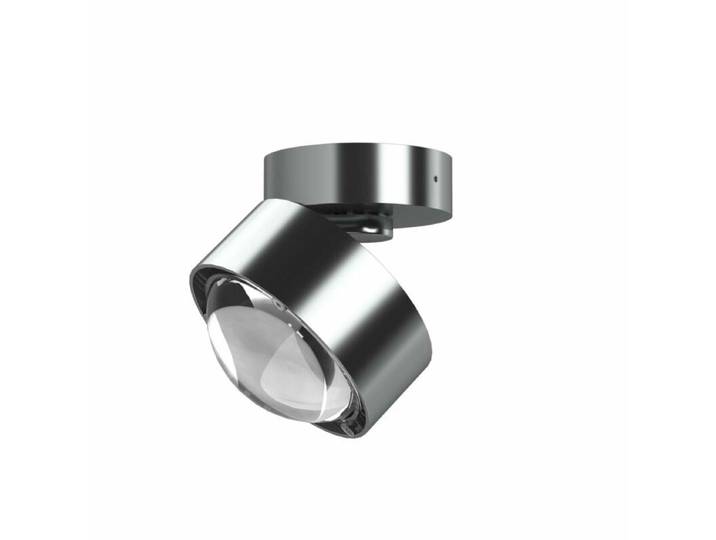 Top Light Deckenleuchte Puk Mini Move LED - Chrom matt , ohne Zu