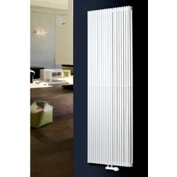 XIMAX Röhrenheizkörper Triton Duplex mit Mittenanschluss - Weiß - 1200x600x94 mm, 1940 Watt