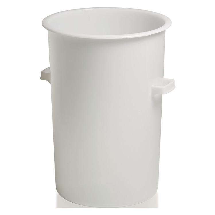 Craemer Kunststoffbehälter rd.110l HD-PE weiss D515xH733mm m.Aussengriff (81061100)