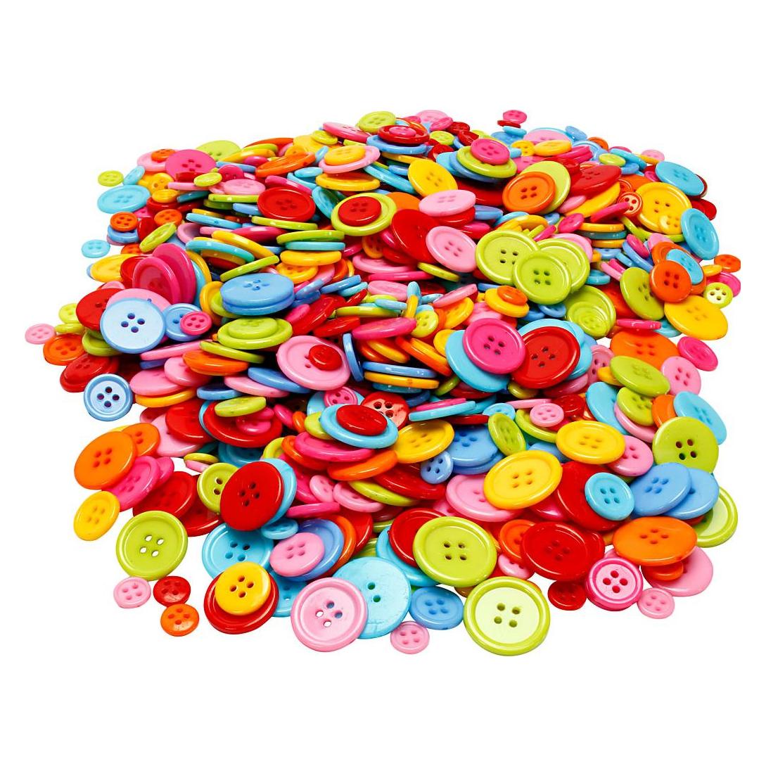 Creativ Company Knöpfe-Mix 500 g (40414)