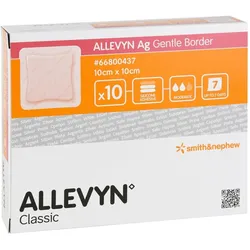 Allevyn Ag Gentle Border 10x10 cm Wundverband