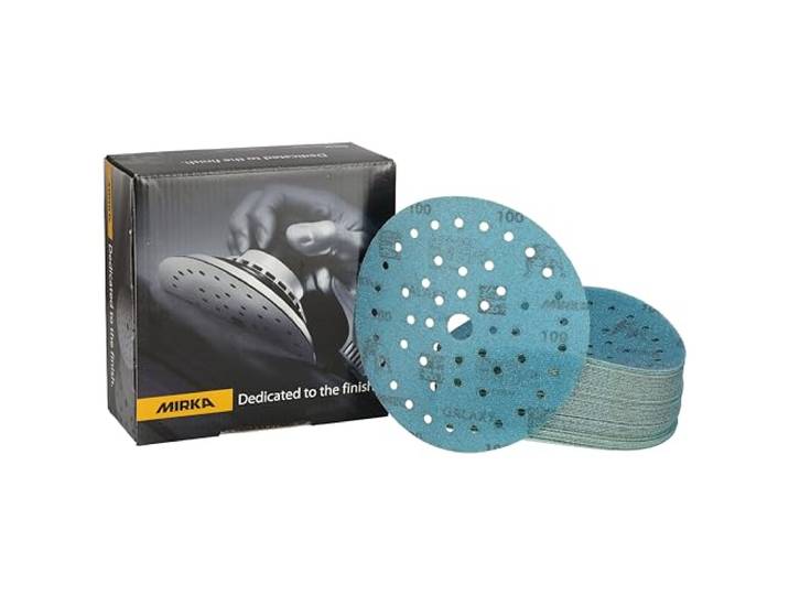 Mirka schuurpapier Galaxy Multifit 150mm klittenband korrel 100
