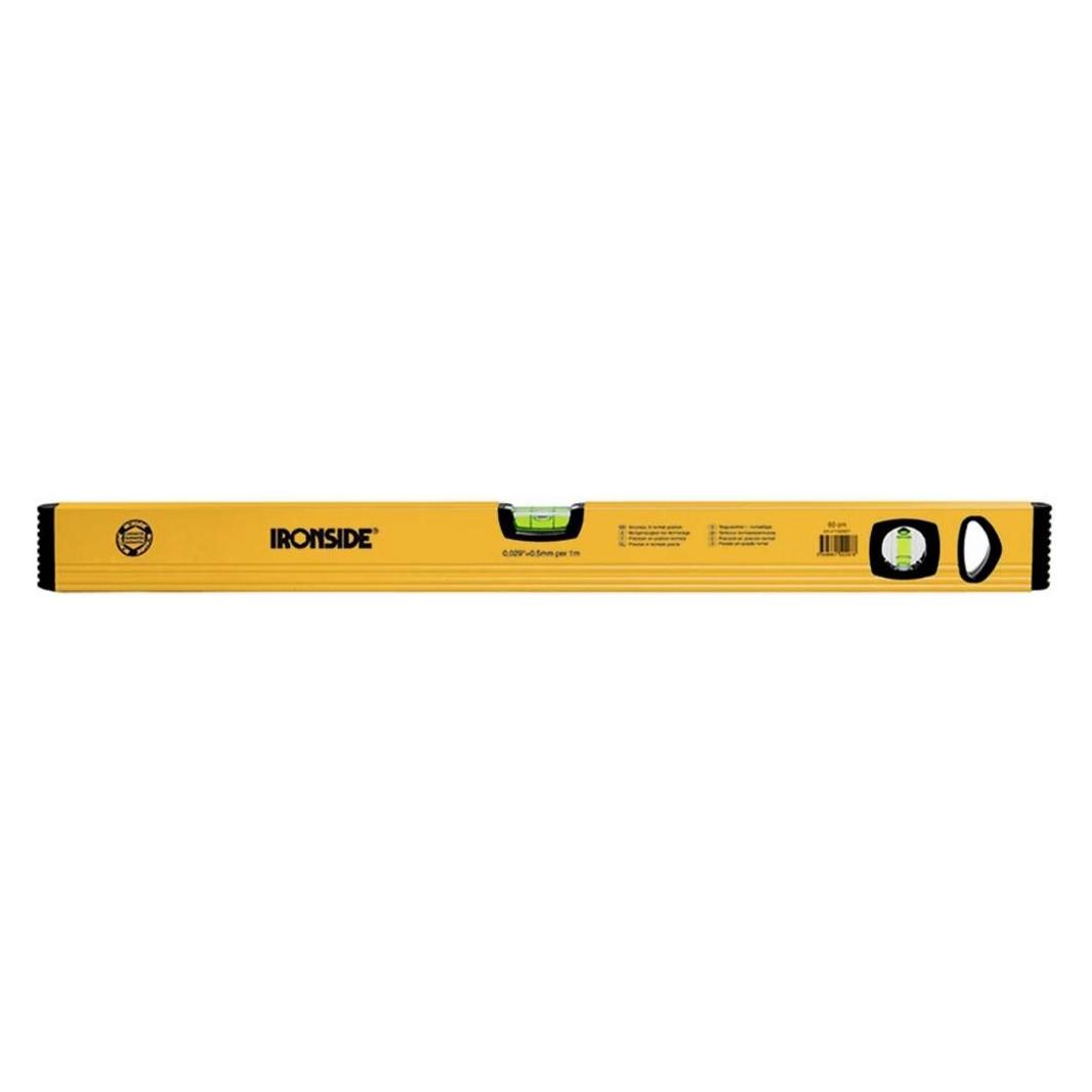 Ironside Alu-Wasserwaage 200cm mit 2 Libellen (200 cm) (100239)