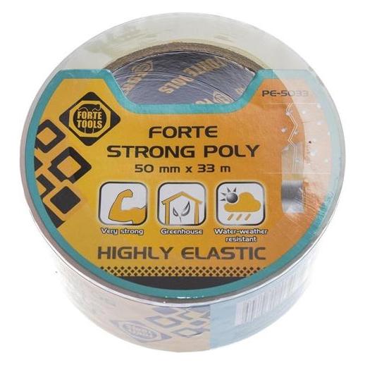 Forte tools Adhesive Polyethylene Tape 33 M X 50 mm (50 mm) (33041556)