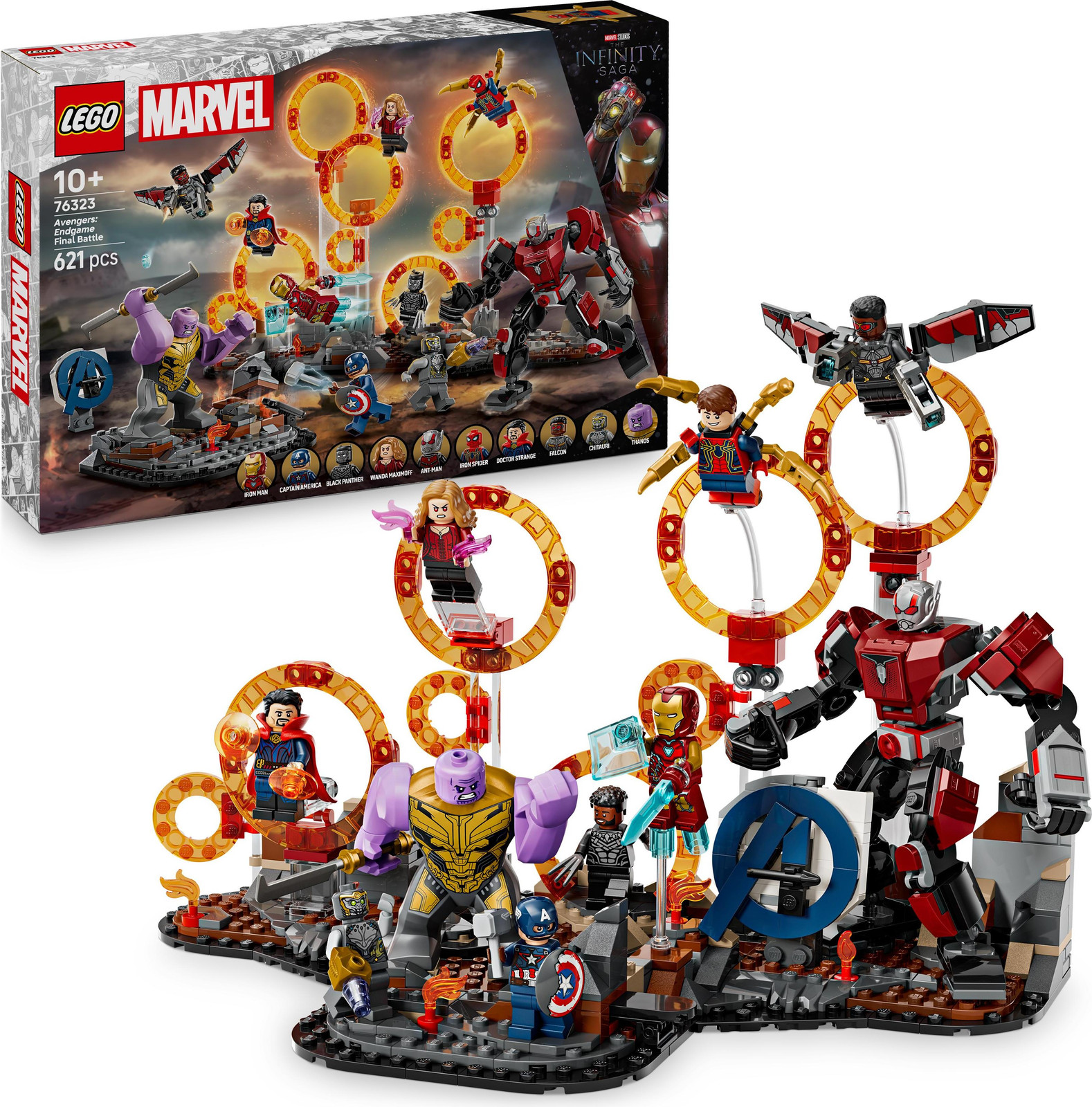 LEGO Marvel De Wraak van de Avengers Het Einde van het Spel De Laatste Slag 76323