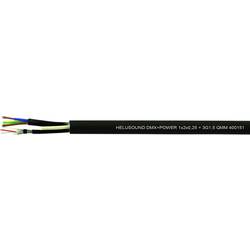 HELU 400151 Kombikabel 2 x 0.25 mm² + 3 G 1.5 mm² Schwarz 500 m