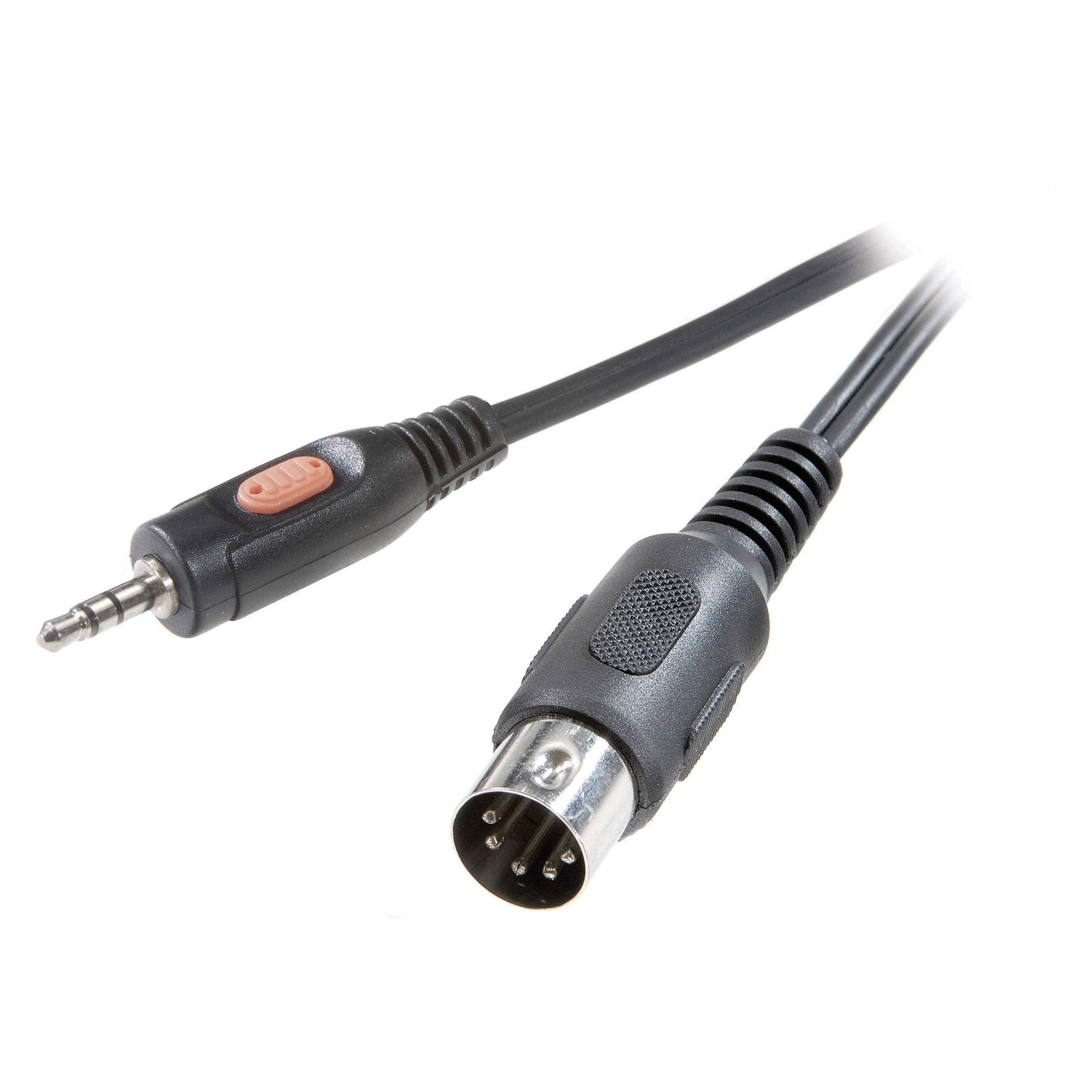 SpeaKa Professional 3.5mm Klinke - DIN 5 pol. (1.50 m, AUX Kabel) (SP-7869804)