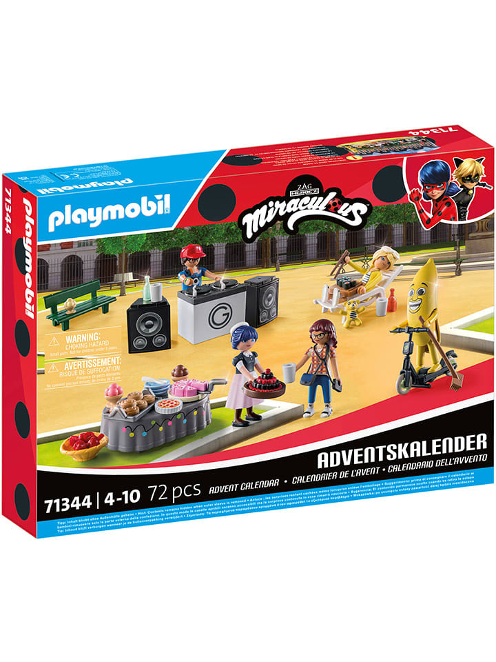 Playmobil Adventskalender "Miraculous: Picknick in Paris" - ab 4 Jahren - onesize