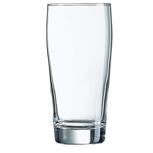 Arcoroc Willi Becher Bierglazen 40 cl - Set van 12 stuks