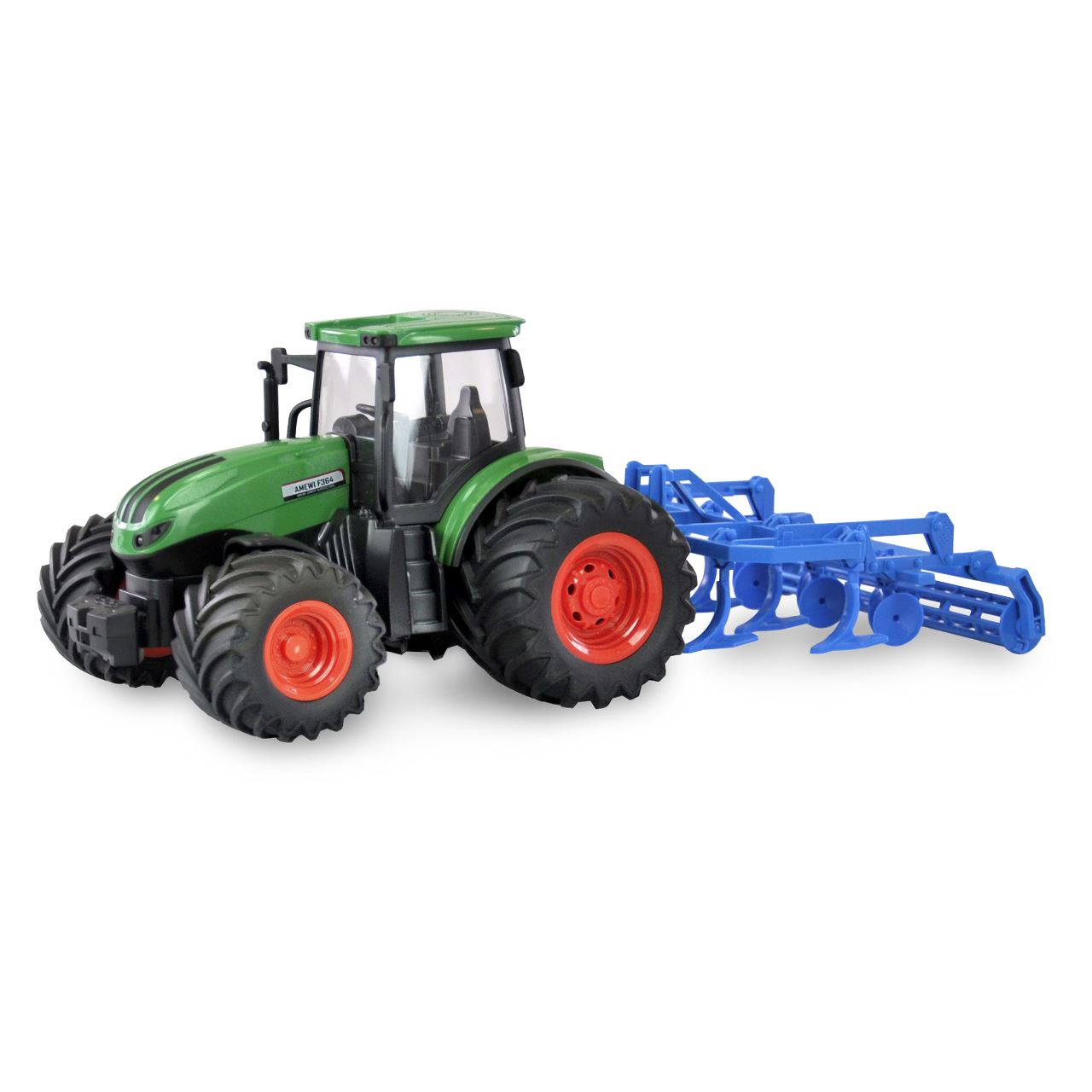 Amewi RC Traktor mit Grubber LiIon 500mAh grün/6+