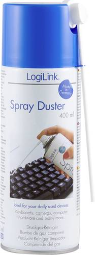 LogiLink RP0001 Druckgasspray inkl. Sprühschlauch, brennbar 400ml