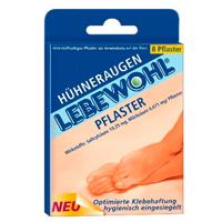 LEBEWOHL Hühneraugen Pflaster 8 St
