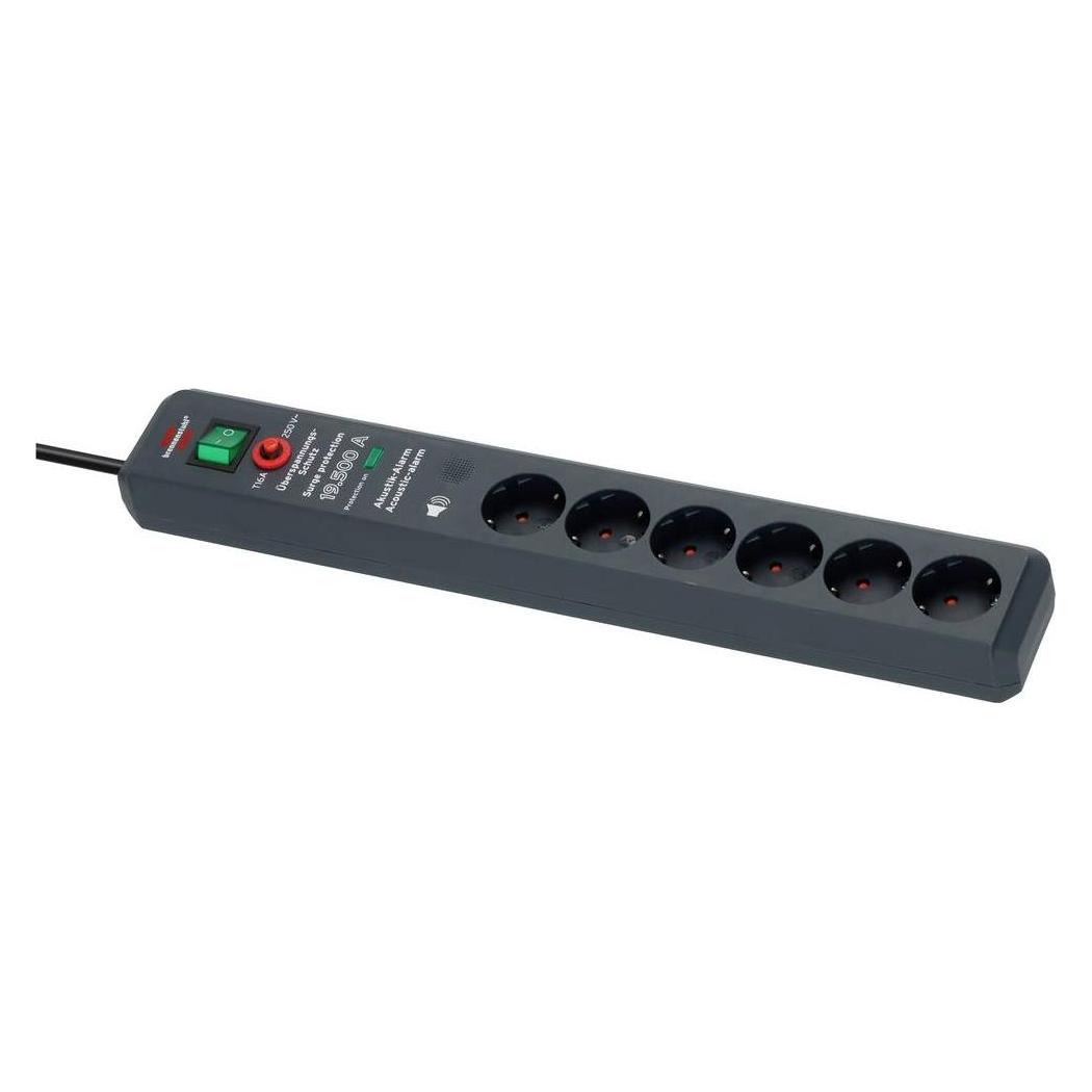 Brennenstuhl Secure-Tec (6x, CEE 7/3, 3 m) (1159540376)