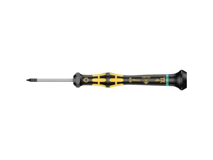 Wera 1567 ESD Torx Kraftform Micro schroevendraaier, TX 4 x 40 mm, 05030120001