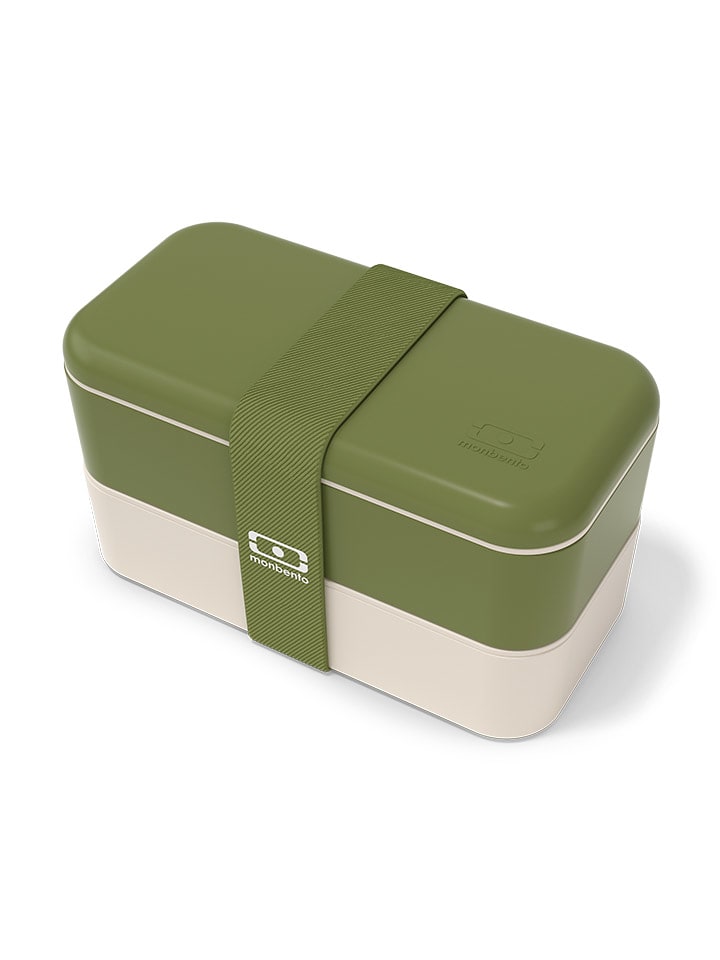 Monbento Lunchbox in Grün/ Beige - 1 l - onesize