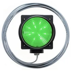 Marantec LED-Ampel 24 V Grün mit 11 m Kabel, 1,7 W, IP65