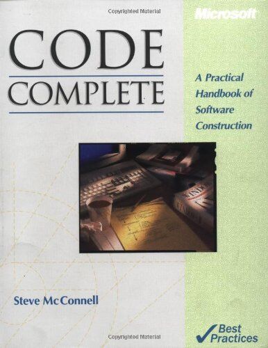 Steve McConnell - Code Complete. A Practical Handbook of Software Construction (Microsoft Programming) - Preis vom 09.10.2026 07:28:09 h