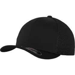 FLEXFIT Unisex 6-Panel Mesh Kappe Netz Cap 6533 black L/XL
