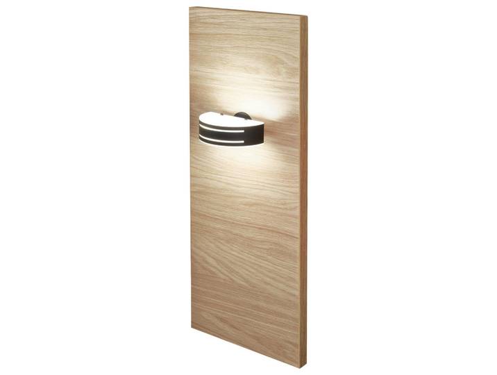 Xora Nachtkommodenpaneel, Eiche, F, tageslichtweiß, 22.4x54x2.2 cm, Schlafzimmer, Nachttische