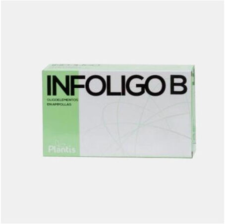 PLANTIS® INFOLIGO B OLIGOELEMENTOS COBRE E ZINCO 20 AMPOLAS